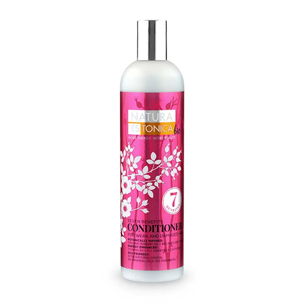 Natura Estonica Pflegespülung für schwaches & geschädigtes Haar 7 Vorteile, 400 Ml