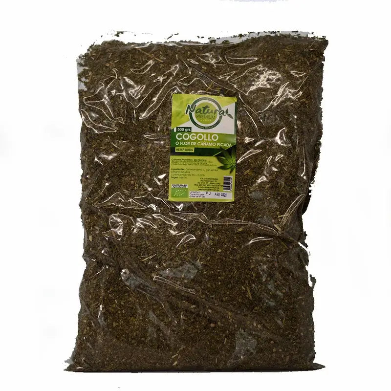 Natura Premium Gehacktes Hanfblatt, 500 g