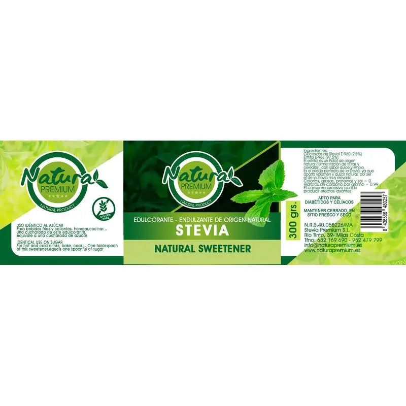 Natura Premium Stevia-Süßstoff, 300 g