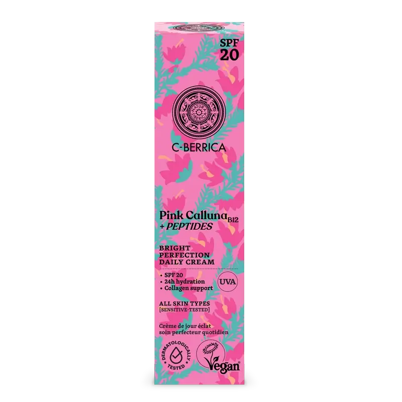 Natura Siberica Gesichts-Tagescreme für perfekte, strahlende Haut Spf 20 , 50 ml
