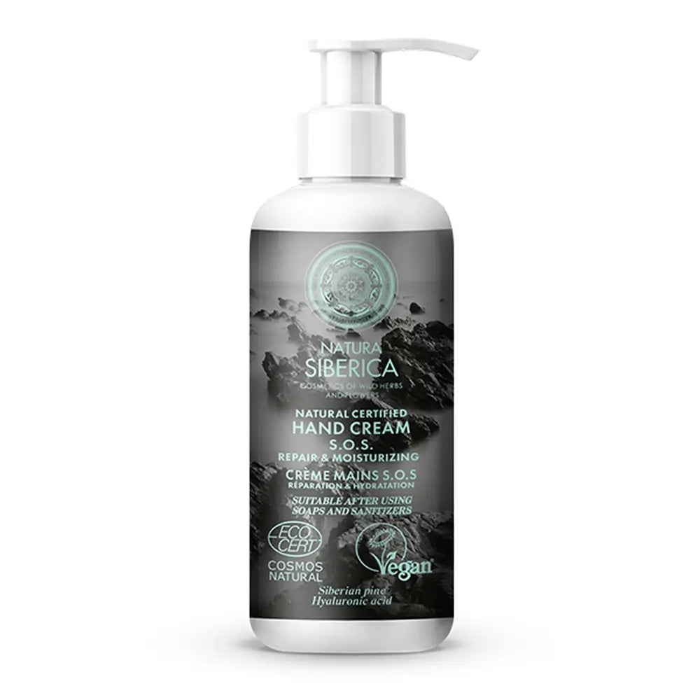 Natura Siberica Sos Handcreme reparierend und feuchtigkeitsspendend, 250 ml