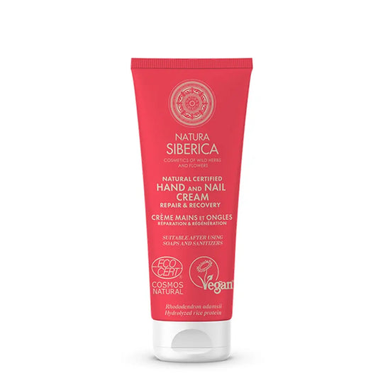 Natura Siberica Hand- und Nagelreparatur- und Erholungscreme, 75 ml