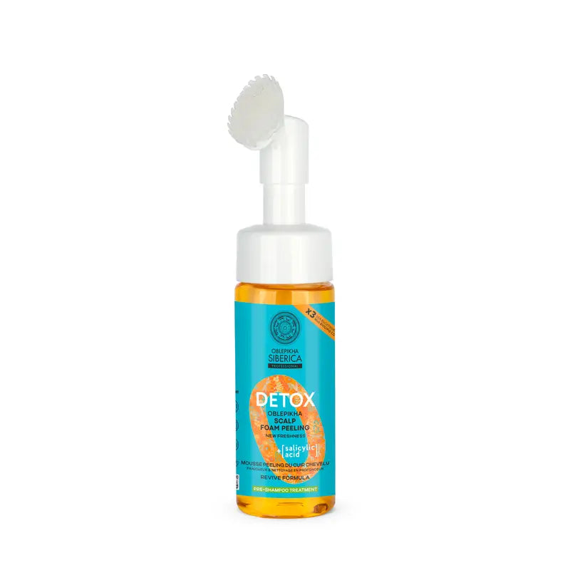 Natura Siberica Peeling Entgiftungsschaum für die Kopfhaut, 150 ml