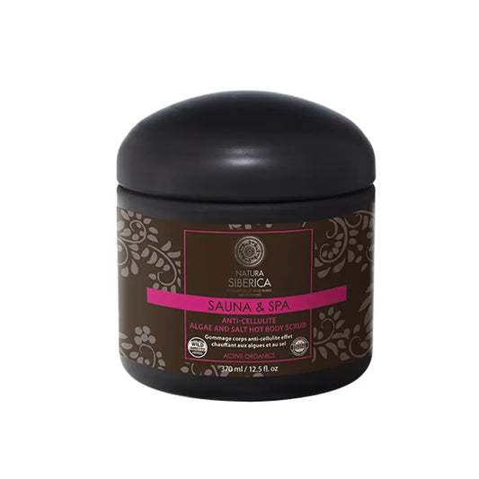 Natura Siberica Warmes Anti-Cellulite Algen & Salz Körperpeeling , 370 ml