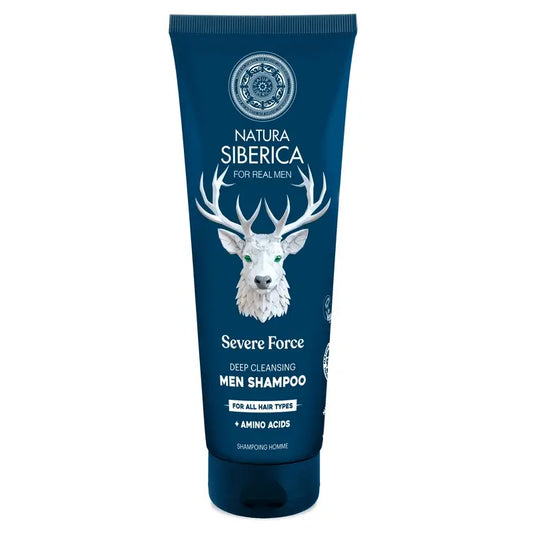 Natura Siberica Männer Wild Arctic. Tiefenreinigendes Shampoo, 200 ml