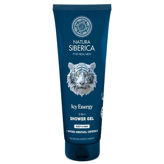 Natura Siberica Männer Wild Arctic. 2 In 1 Duschgel für Haar und Körper, 200 ml