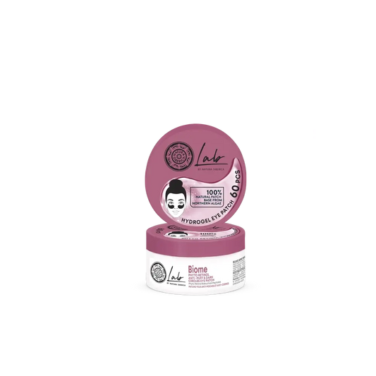 Natura Siberica Phytoretinol-Pflaster gegen dunkle Augenringe und Schwellungen um die Augen, 60 Stück.