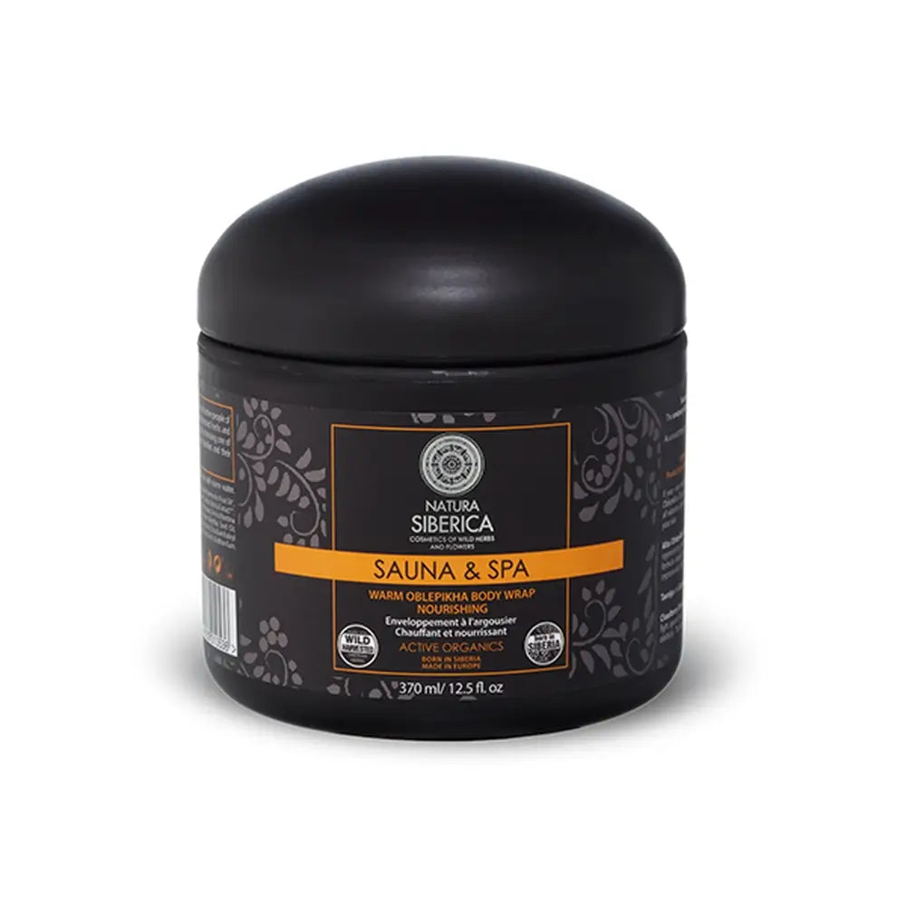 Natura Siberica Sauna&Spa Pflegende Oblepikha Wärmende Packung, 370 ml