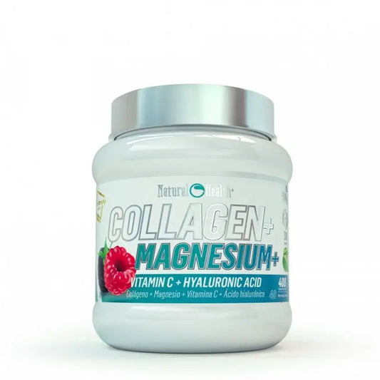 Natural Health Kollagen+ Magnesium+ Gelenkschutz Waldbeerengeschmack, 400 Gramm