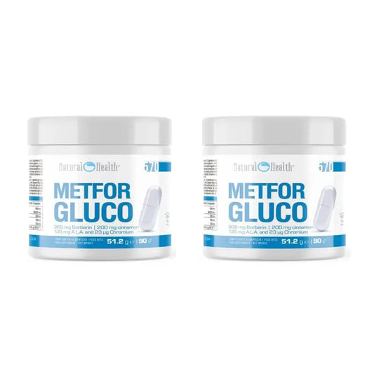 Natürliche Gesundheit Metforgluco, 2X90 Kapseln