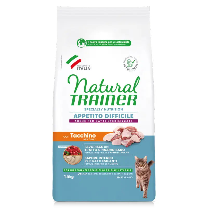 Natural Trainer Katzenfutter mit weißem Fleisch, Superpremium, 1,5 kg
