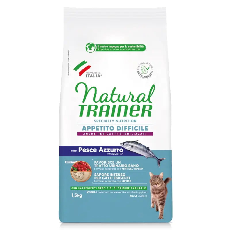 Natural Trainer Katzenfutter mit Fisch, Superpremium, 1,5 kg