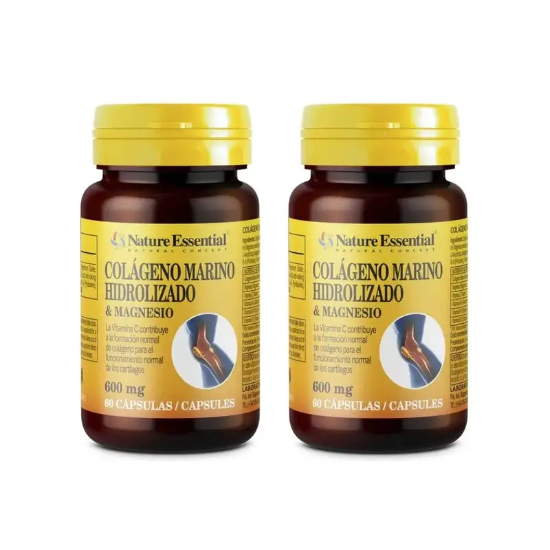 Natur Essential Marine Kollagen + Magnesium, 2X60 Kapseln