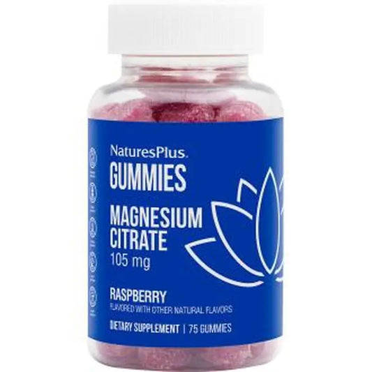 Natures Plus Gummies Magnesium Citrate, 75 Gummies