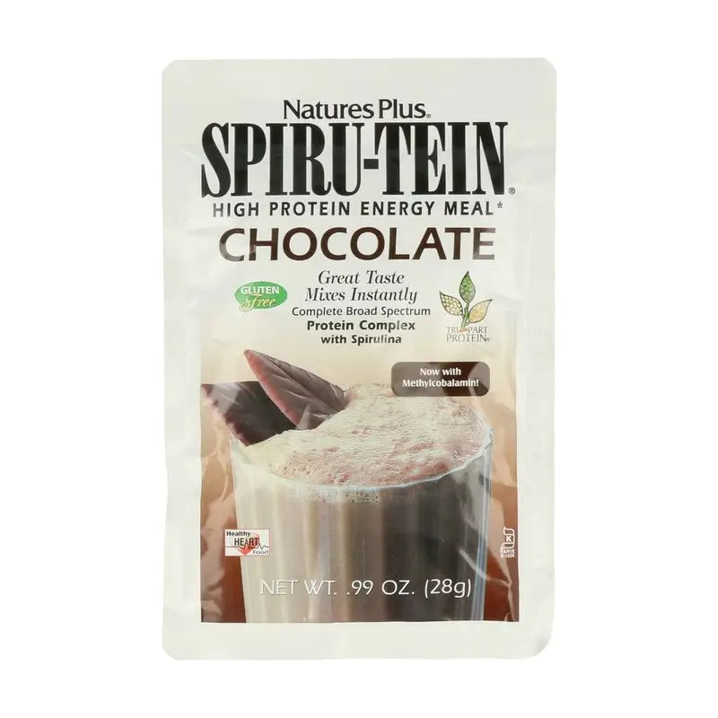 Natures Plus Spiru-Tein Schokolade, 28 g, Umschläge