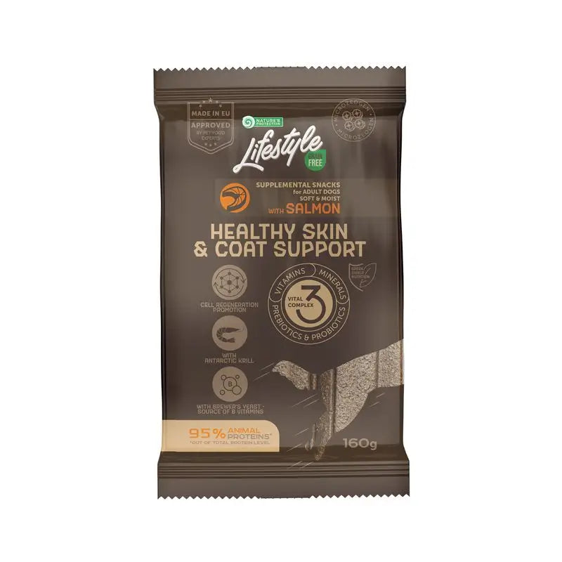 Natures Protection Lifestyle Snack getreidefrei Stärkende Haut & Fell, 160Gr