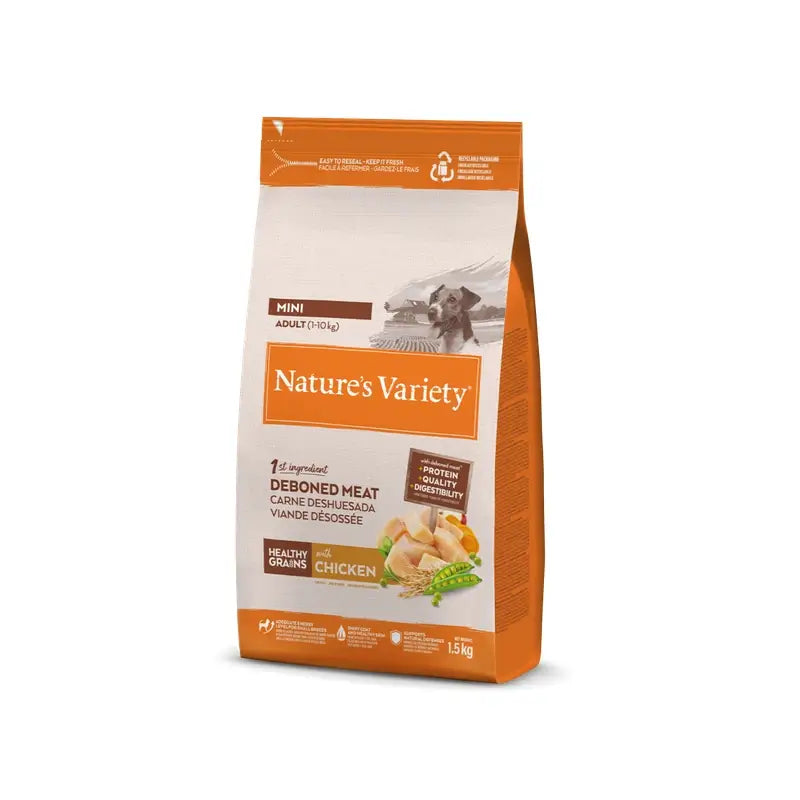 Nature'S Variety Canine Original Original Adult Mini Huhn 1,5Kg, Hundefutter