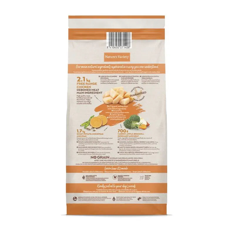 Nature'S Variety Canine Selected Adult Mini Huhn Campero, 7 kg, Hundefutter