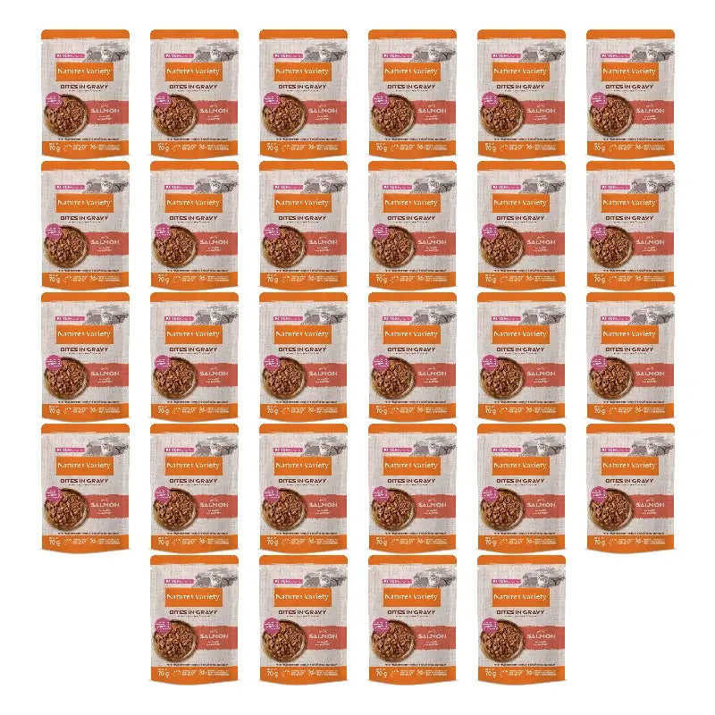 Nature'S Variety Katzenfutter (Nassfutter) mit Lachs, Einzelportionen, 28 x 70 g