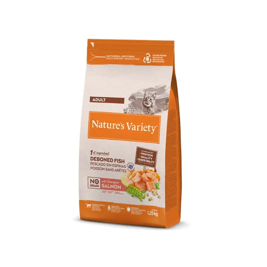 Nature'S Variety Feline Adult Selected Norwegischer Lachs 1,25Kg, Katzenfutter