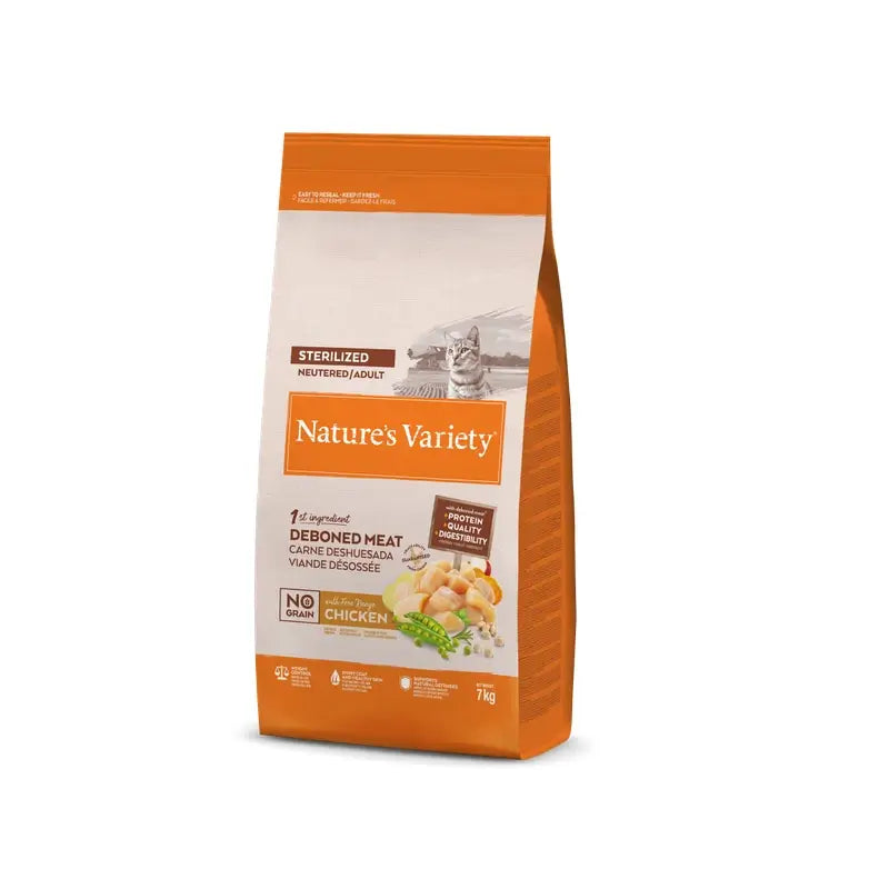 Nature's Variety No Grain Sterilized Katzenfutter mit Huhn, 7 kg