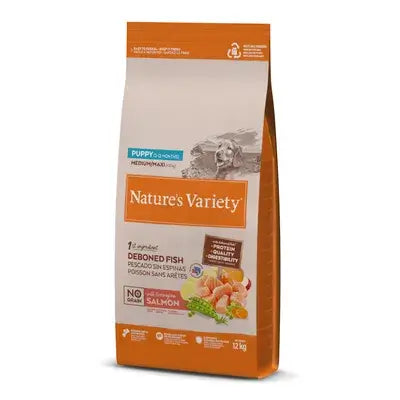 Nature's Variety Welpen Medium Atlantischer Lachs Getreidefrei 12000 g