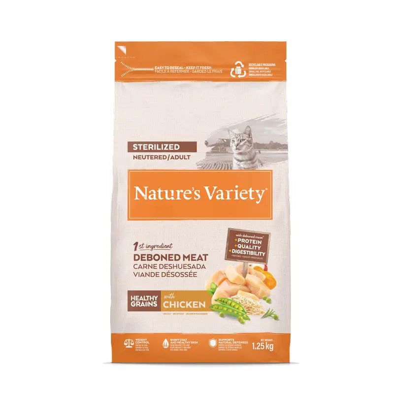 Nature'S Variety Katzenfutter, mit Huhn, naturbelassen, 1,25 kg
