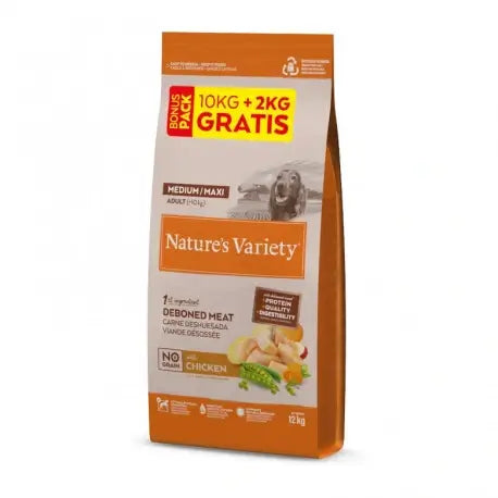 Nature's Variety Hundefutter Medium Chicken getreidefrei 12000 g