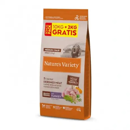 Nature's Variety Hundefutter Medium Truthahn mit Getreide 12000 g