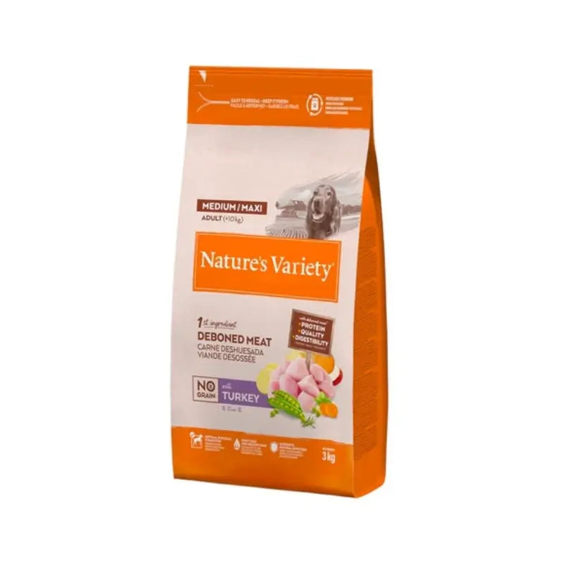 Nature's Variety Hundefutter Medium Turkey getreidefrei 12000 g