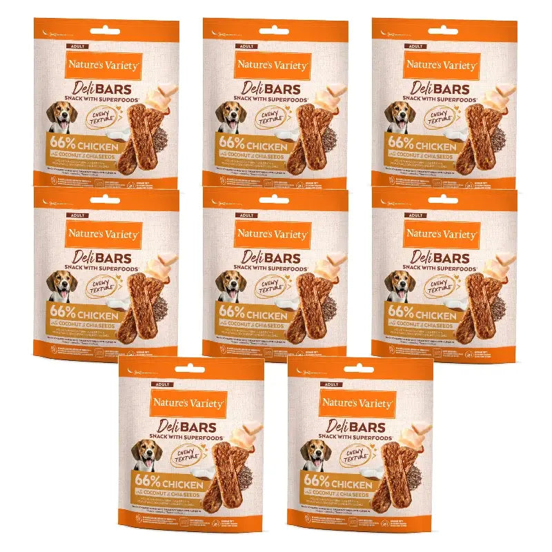 Nature'S Variety Snack Nvd Delibars Spfood Sncks Chkn 0,070 kg, 8 x 70 g