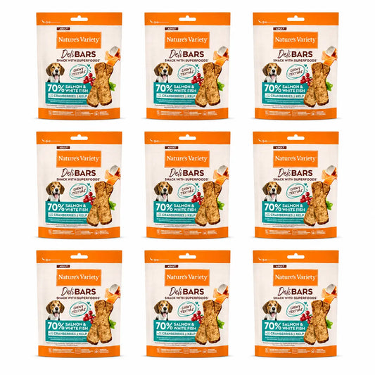 Nature'S Variety Snack Nvd Delibars Spfood Sncks Slmn 0,070 kg, 8 x 70 g