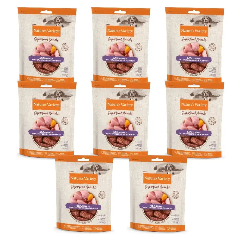 Nature'S Variety Snack Nvd Delibars Spfood Snk Turkey 0,070 kg, 8 x 70 g