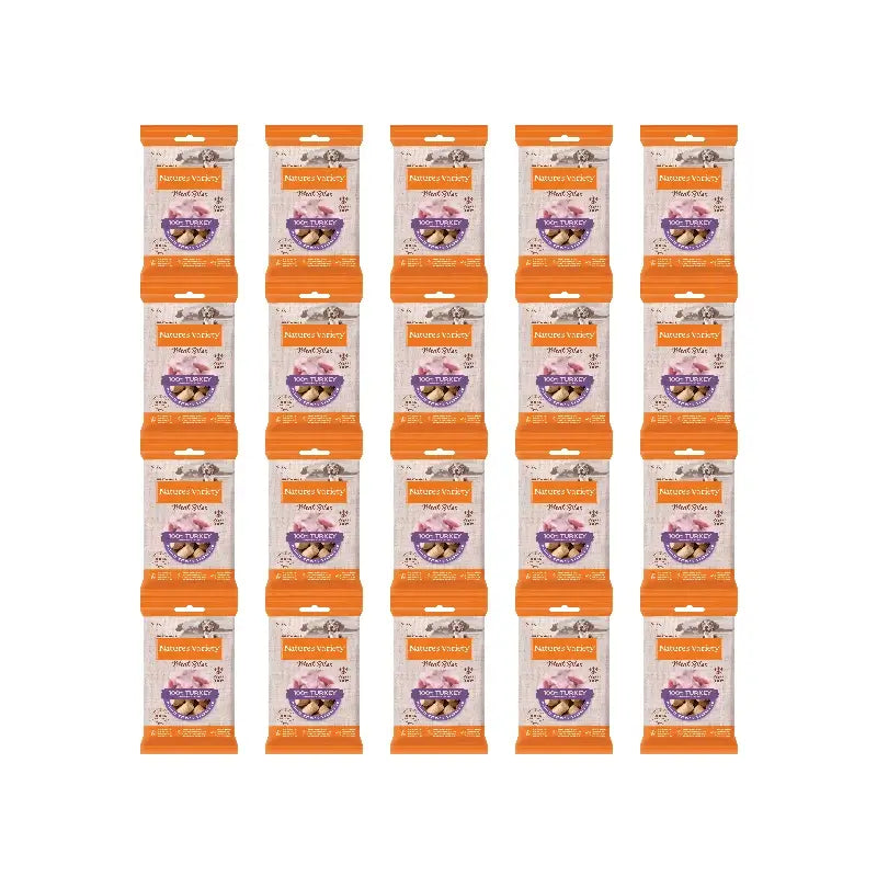 Nature'S Variety Gefriergetrocknete Hundeleckerlis, mit Truthahn, naturbelassen, 20 x 20 g