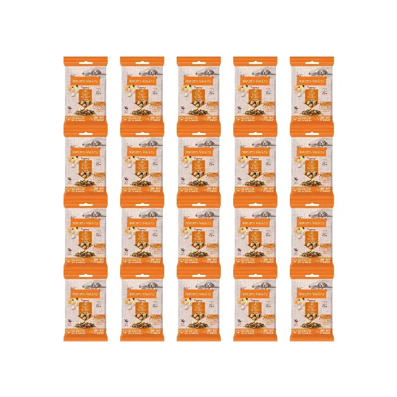 Nature'S Variety Gefriergetrocknete Toppers für Hunde, mit Hähnchen, naturbelassen, 20 x 15 g