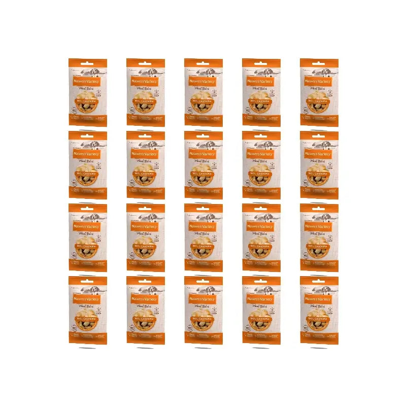 Nature'S Variety Gefriergetrocknete Toppers für Hunde, mit Hähnchen, naturbelassen, 20 x 20 g