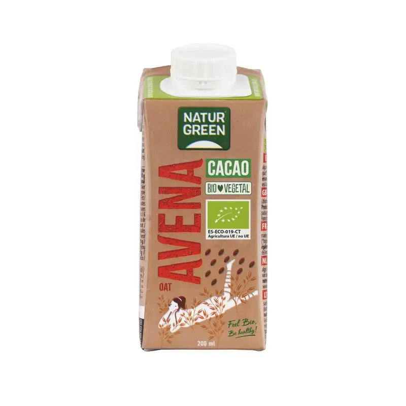 Naturgreen Haferflocken-Schokoladen-Getränk, 200Ml