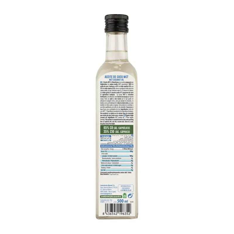 Naturgreen Kokosnussöl Mct Bio, 500 ml
