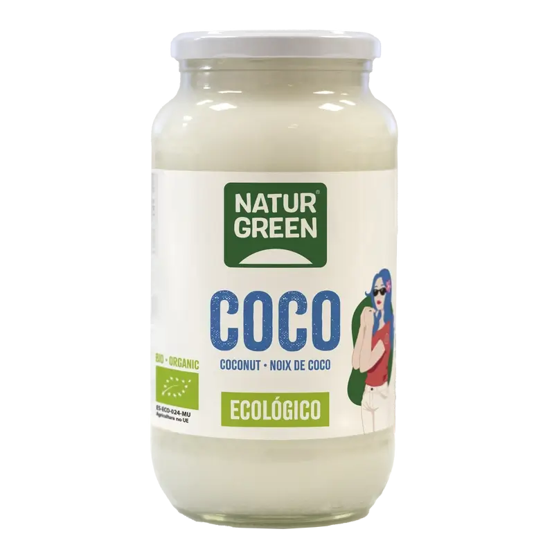NaturGreen Kokosfett Bio 860 ml / 800 g