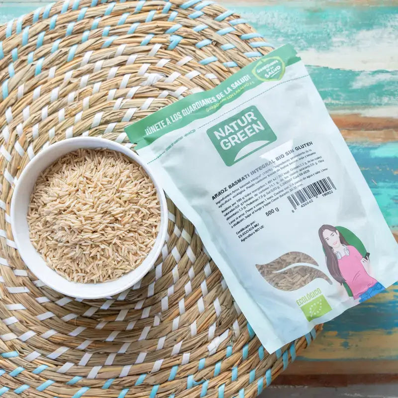 Naturgreen Bio Basmati-Reis braun, 500 g