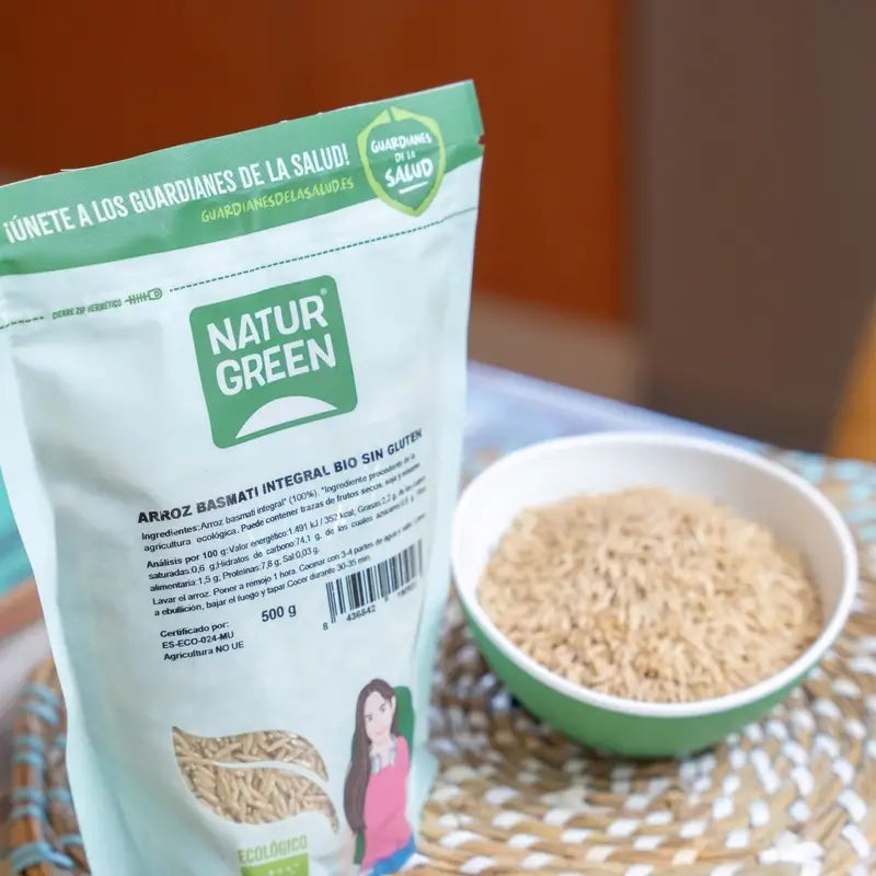 Naturgreen Bio Basmati-Reis braun, 500 g