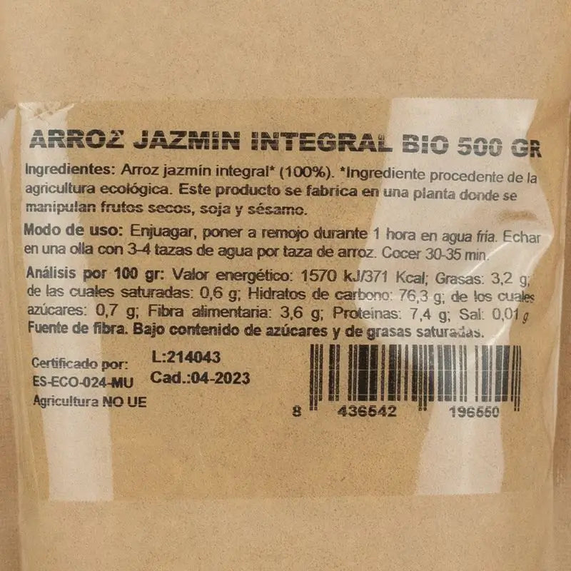 Naturgreen Brauner Jasminreis Bio, 500 g