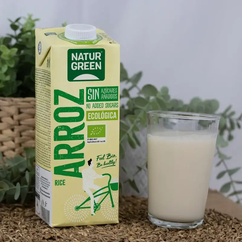 Naturgreen Reis ohne Zuckerzusatz Bio 1L, 1 l