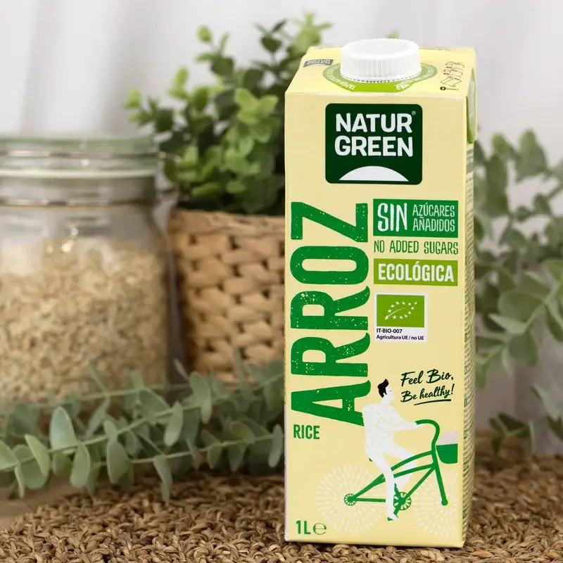 Naturgreen Reis ohne Zuckerzusatz Bio 1L, 1 l