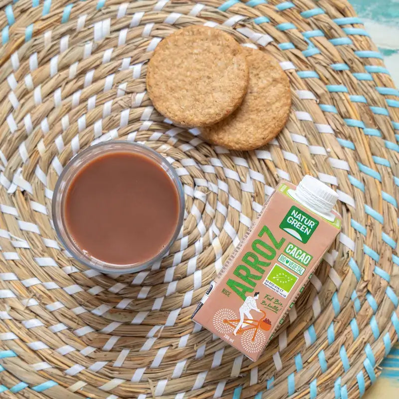 Naturgreen Reis-Gemüse-Getränk mit Choco-Calcium Mini 200M