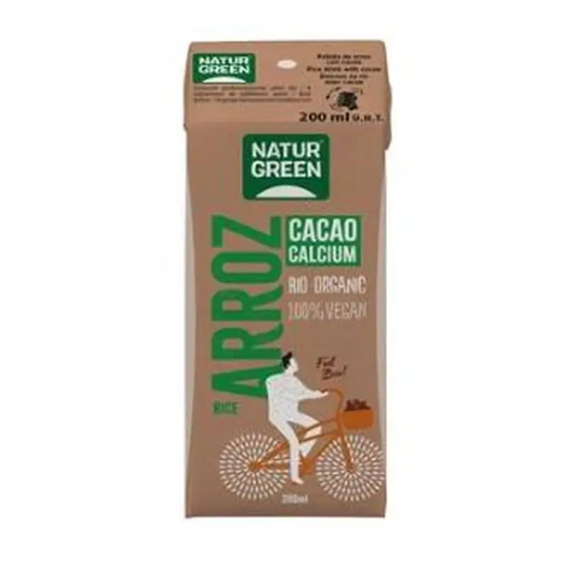 Naturgreen Reis-Gemüse-Getränk mit Choco-Calcium Mini 200M
