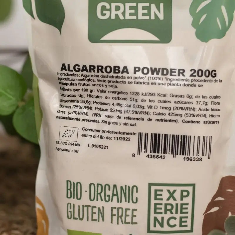 Naturgreen Erlebnis Johannisbrot Pulver Bio Glutenfrei, 200 g
