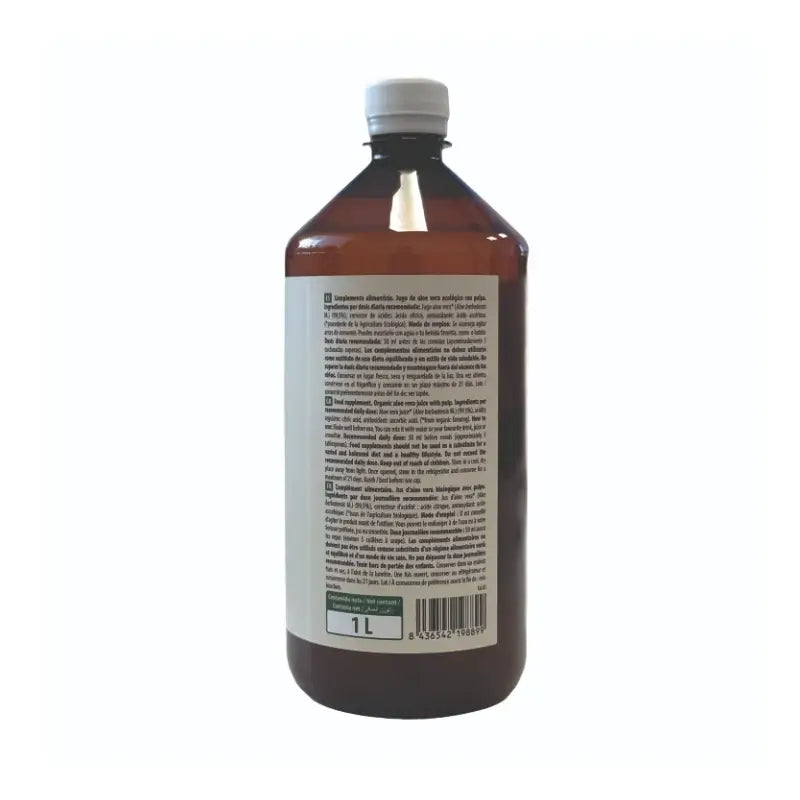 Naturgreen Aloe Vera Saft mit Fruchtfleisch, 1 l
