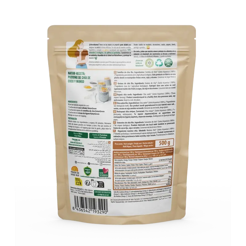 NaturGreen Chia-Samen 500 g