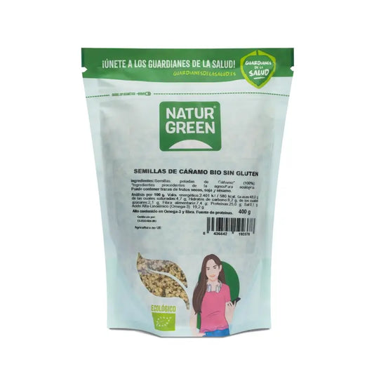 Naturgreen Hanfsamen Bio, 400 g
